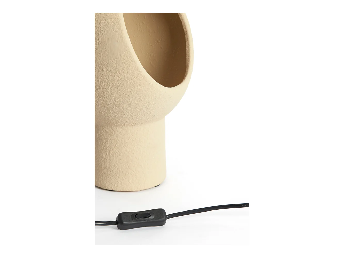 Lampe de table MONK - 18,5x17x30cm - Marron