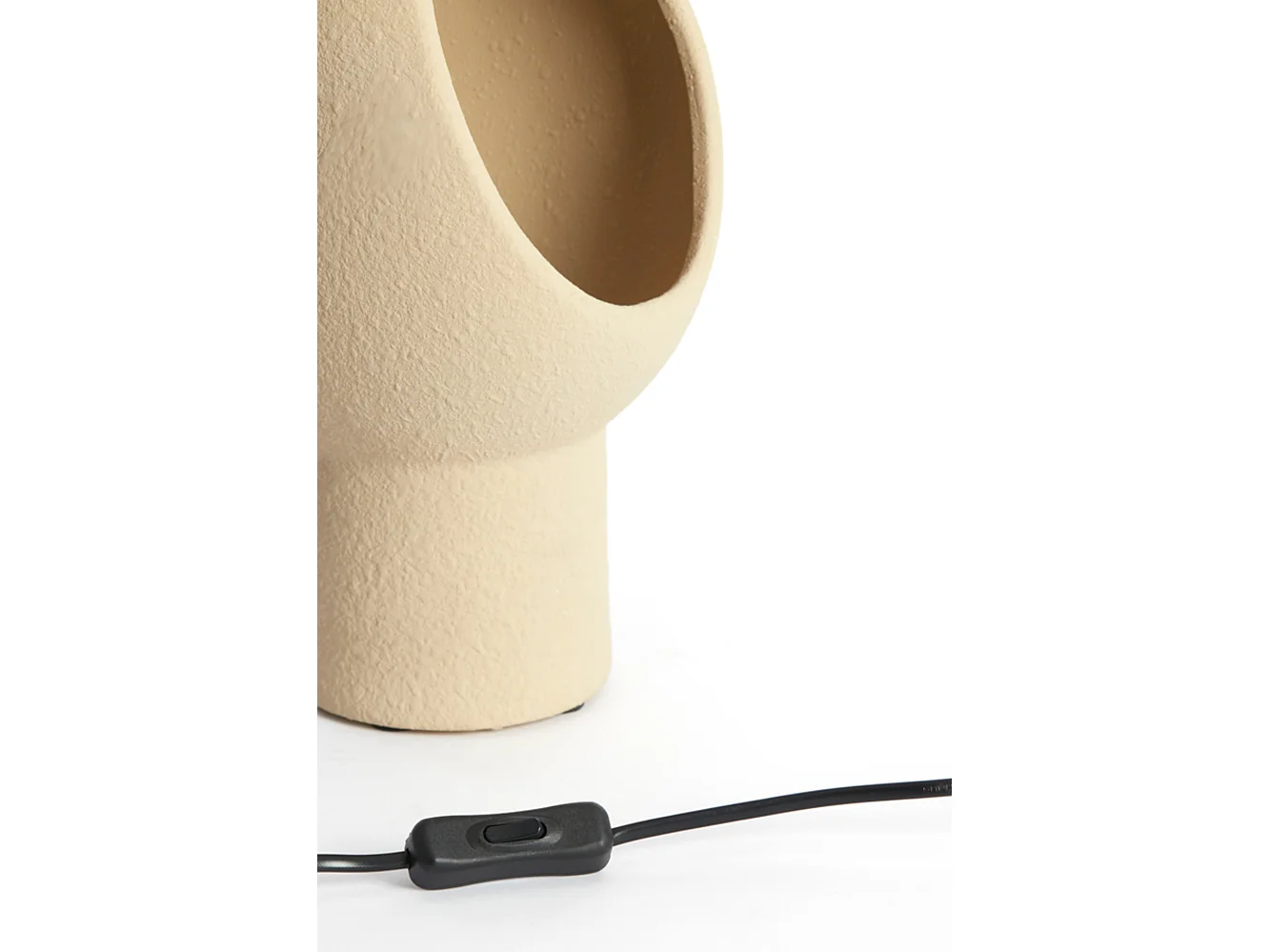 Lampe de table MONK - 18,5x17x30cm - Marron