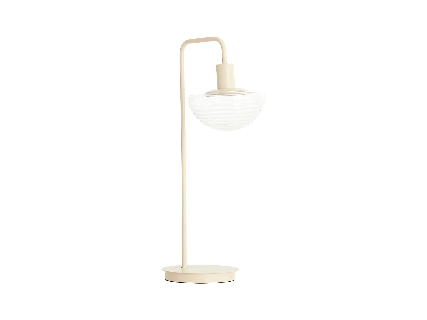 Lampe de table BAYLIE - 30x20x61cm - Blanc