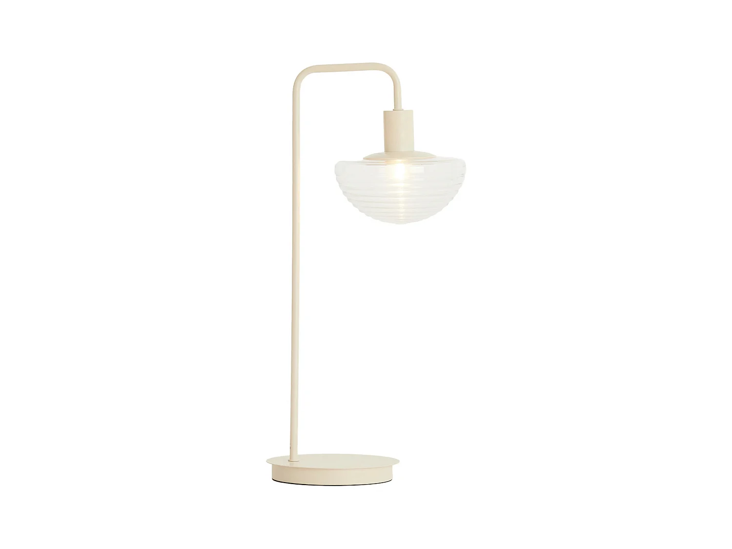 Lampe de table BAYLIE - 30x20x61cm - Blanc