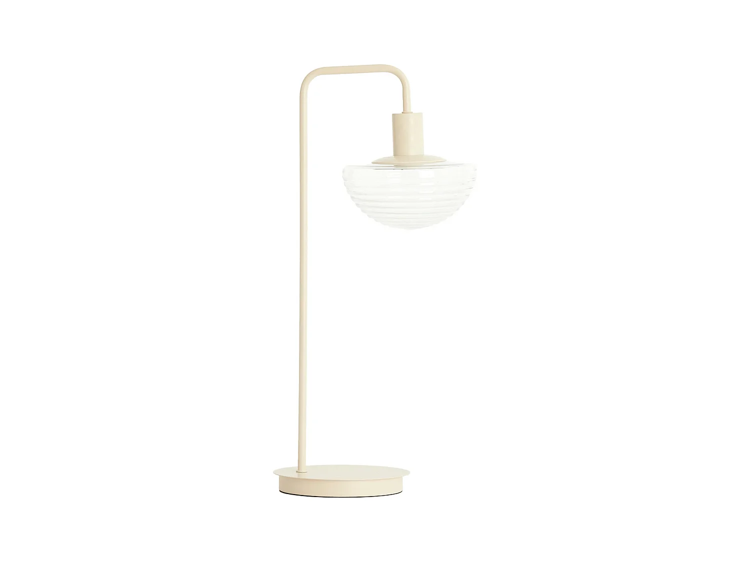 Lampe de table BAYLIE - 30x20x61cm - Blanc