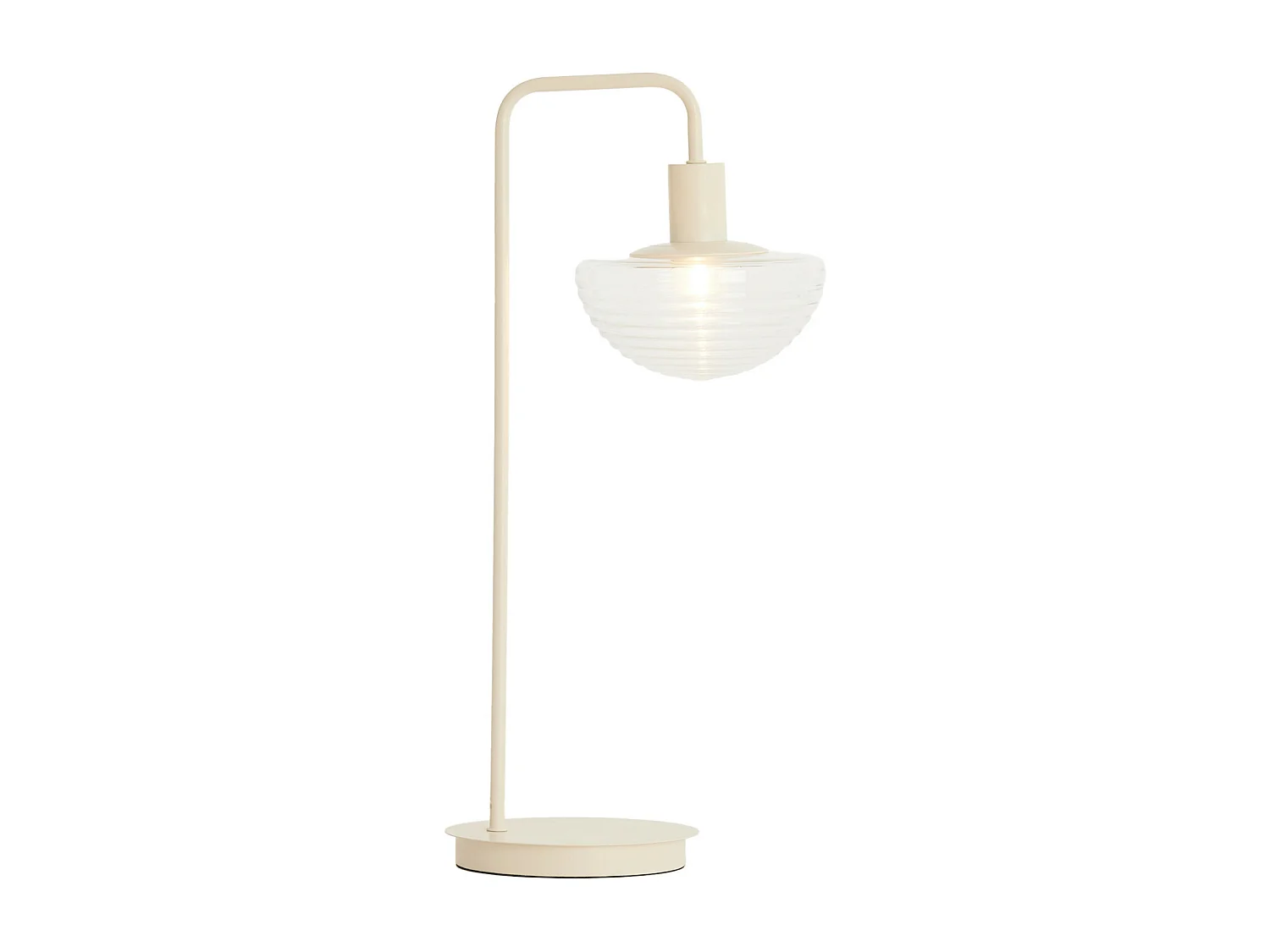 Lampe de table BAYLIE - 30x20x61cm - Blanc