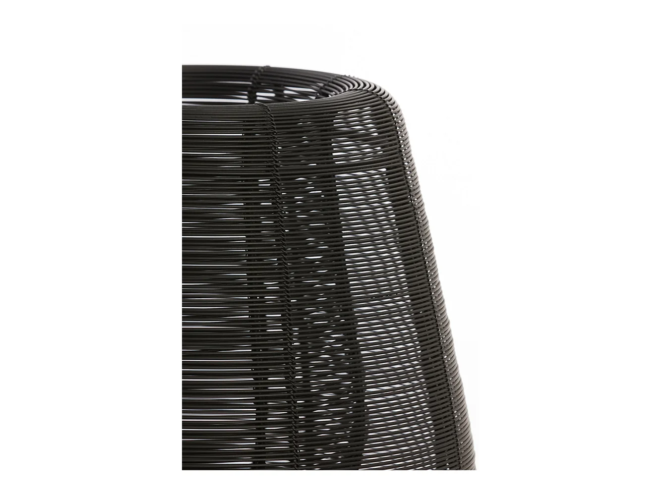 Lampe de table ABOSO - Ø24x54cm - Noir