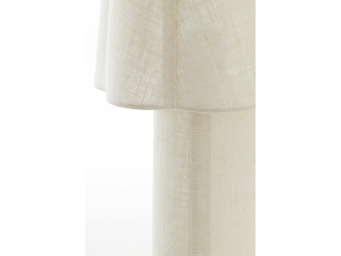 Lampe de table MUSABY - Ø25x50cm - Marron