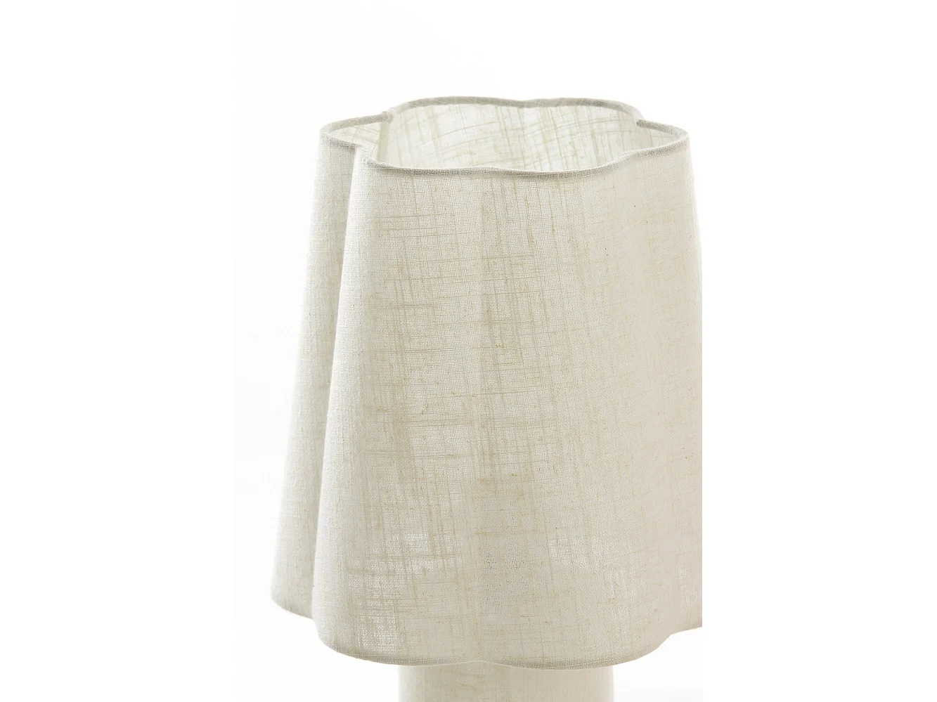 Lampe de table MUSABY - Ø25x50cm - Marron