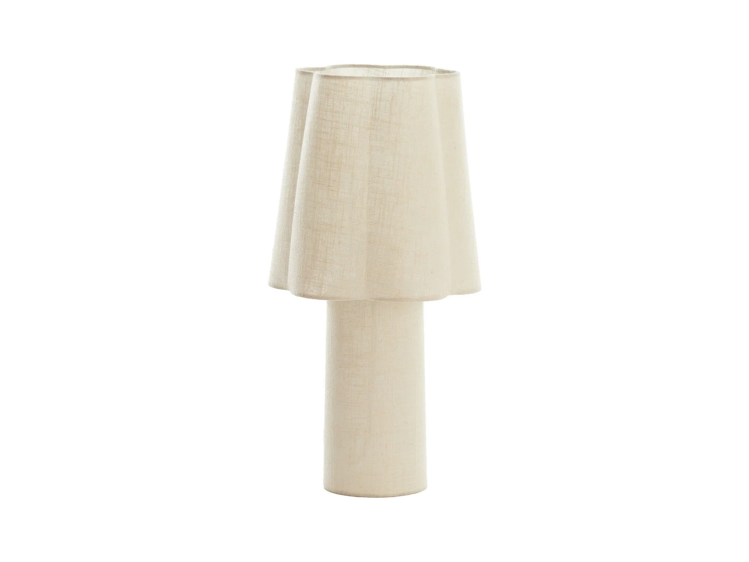 Lampe de table MUSABY - Ø25x50cm - Marron