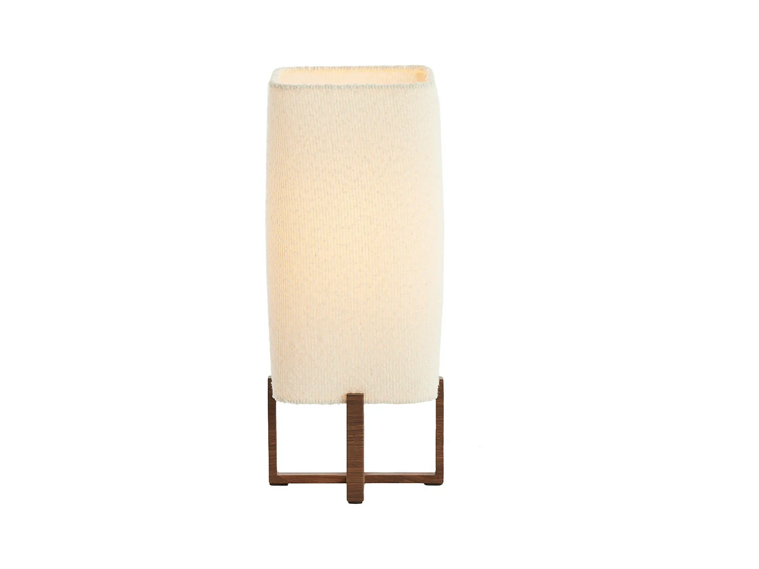 Lampe de table WYN - Ø16,5x39cm - Marron