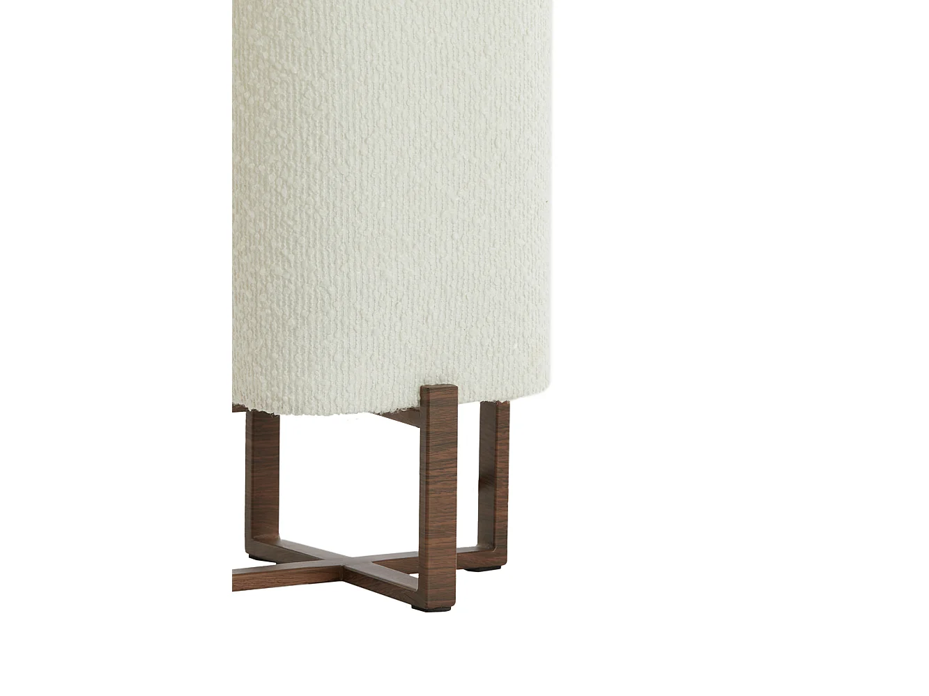 Lampe de table WYN - Ø16,5x39cm - Marron