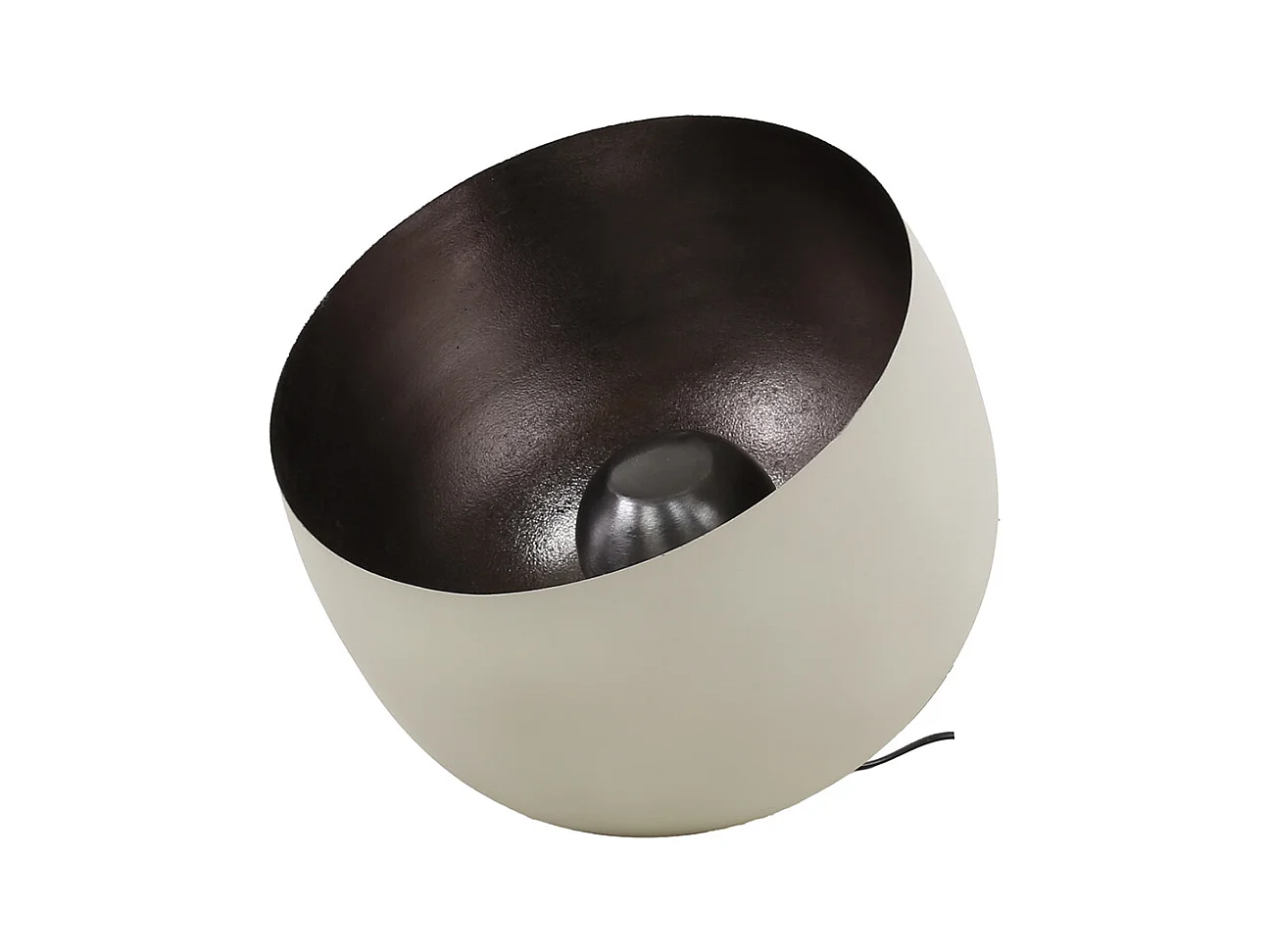 Lámpara de mesa Ø36 Cesta - Gris Natural - L