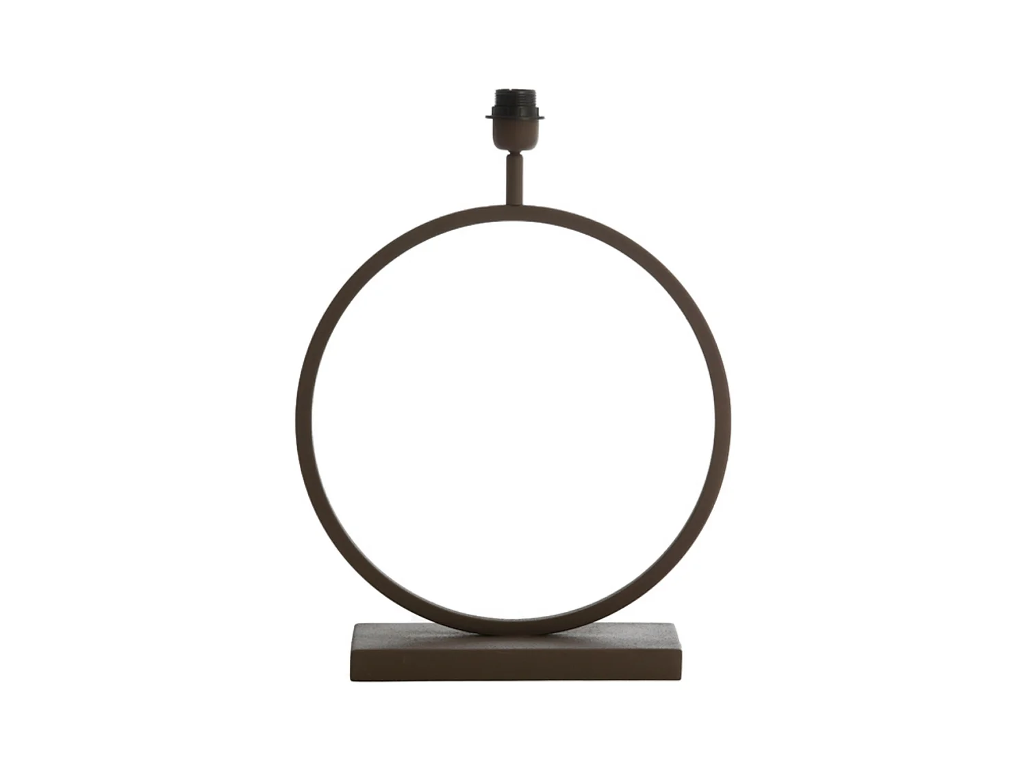 Pied de lampe LIVA - 40x12,5x52cm - Marron