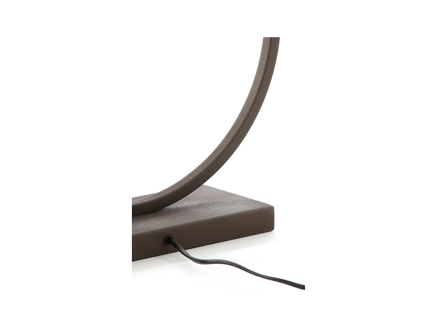 Pied de lampe LIVA - 40x12,5x52cm - Marron