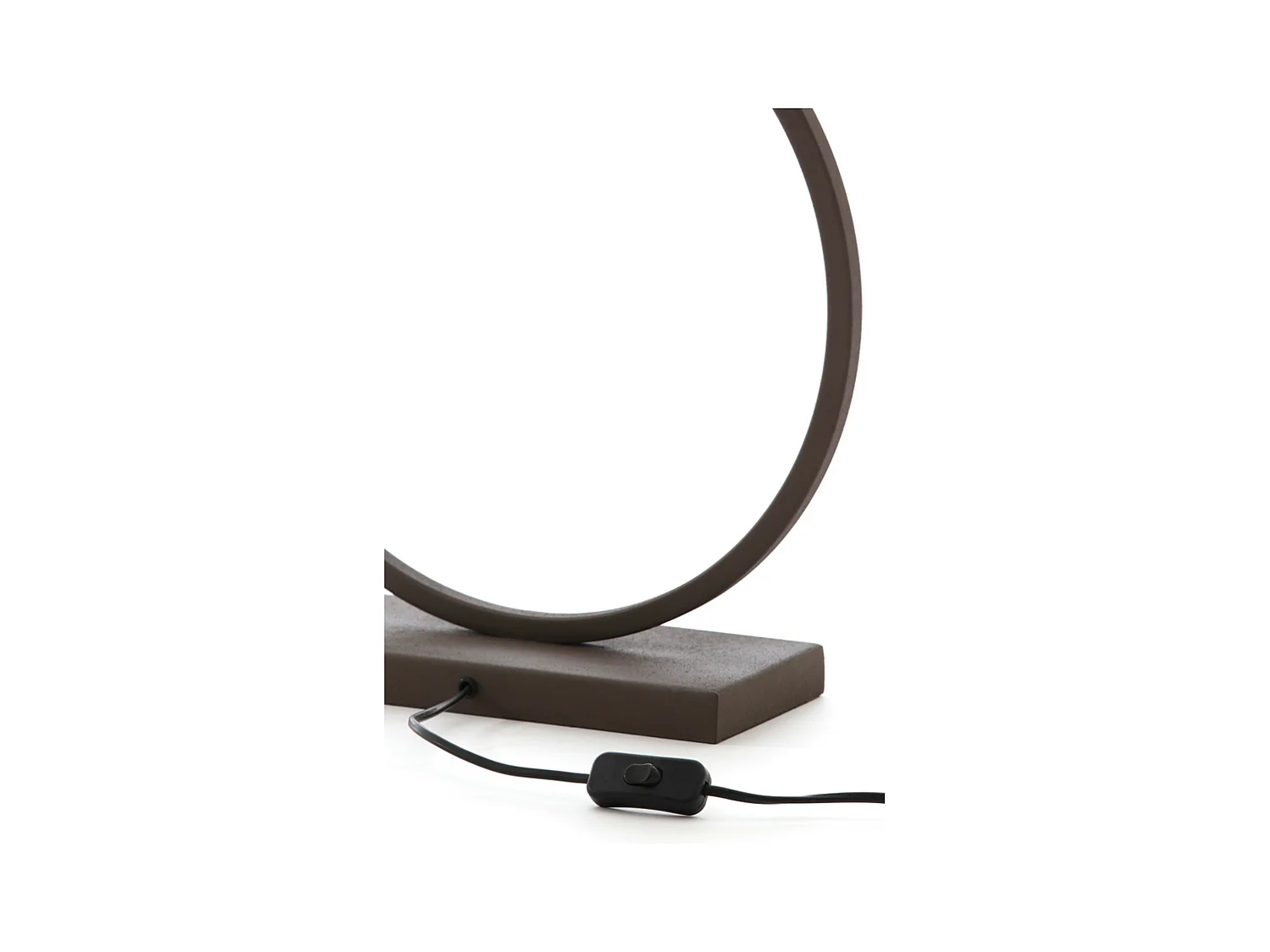 Pied de lampe LIVA - 40x12,5x52cm - Marron