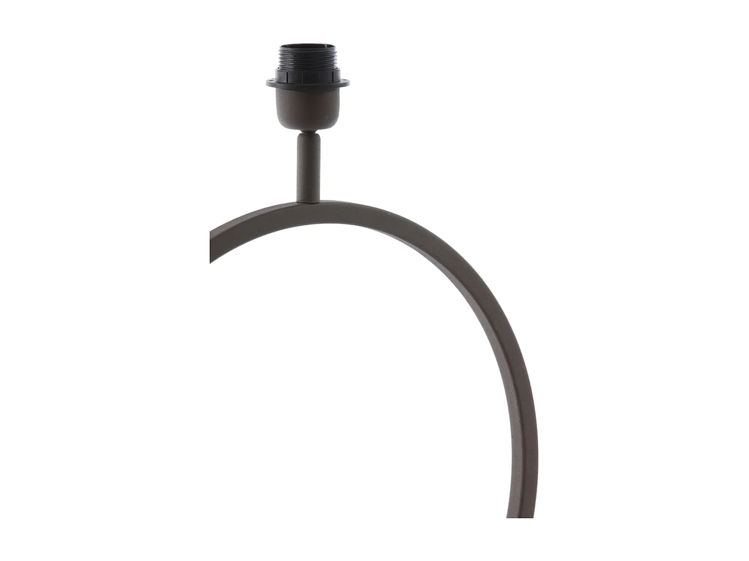 Pied de lampe LIVA - 40x12,5x52cm - Marron