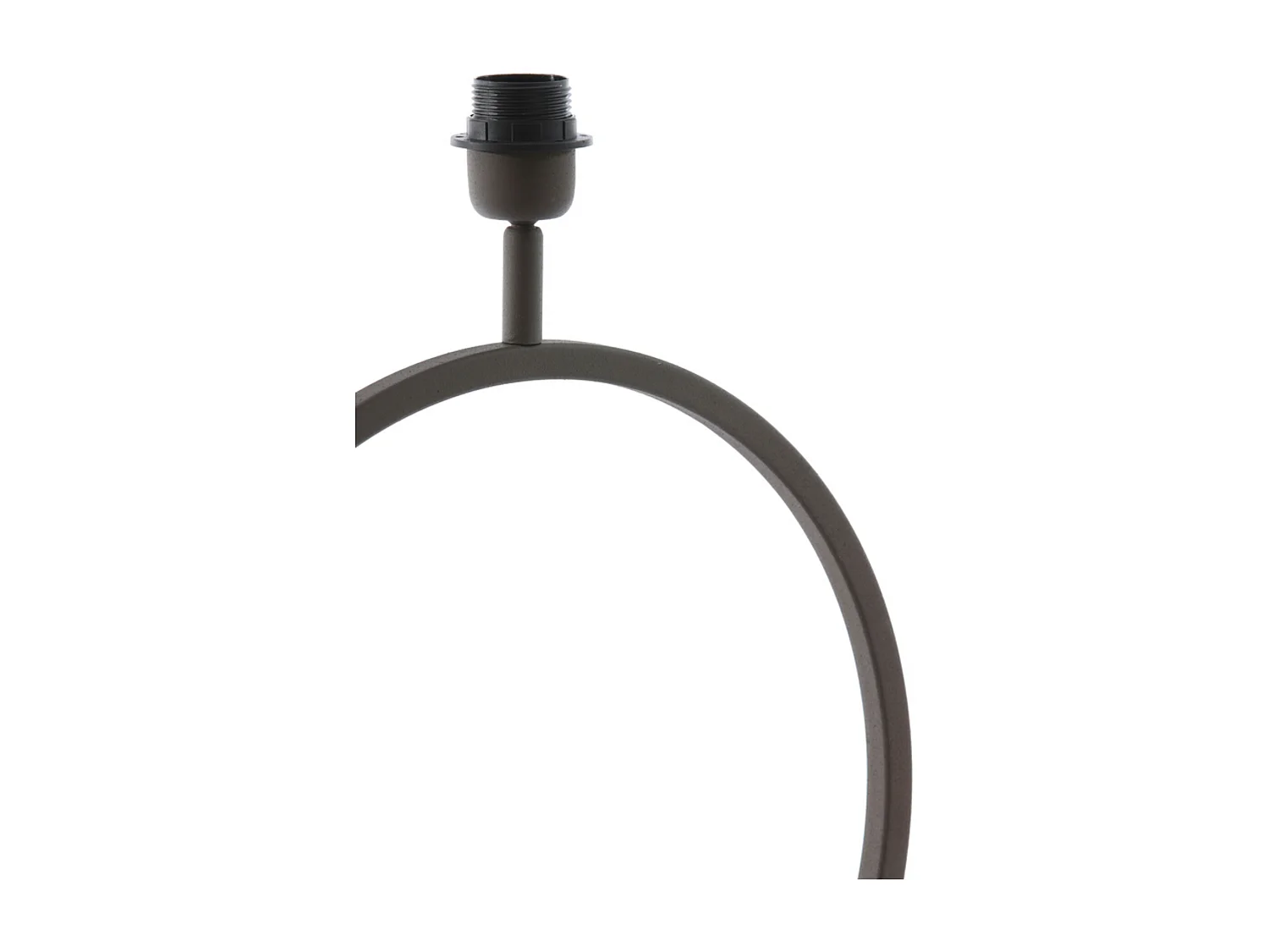 Pied de lampe LIVA - 40x12,5x52cm - Marron