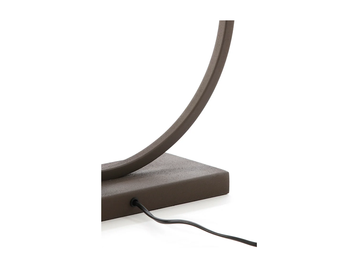 Pied de lampe LIVA - 40x12,5x52cm - Marron