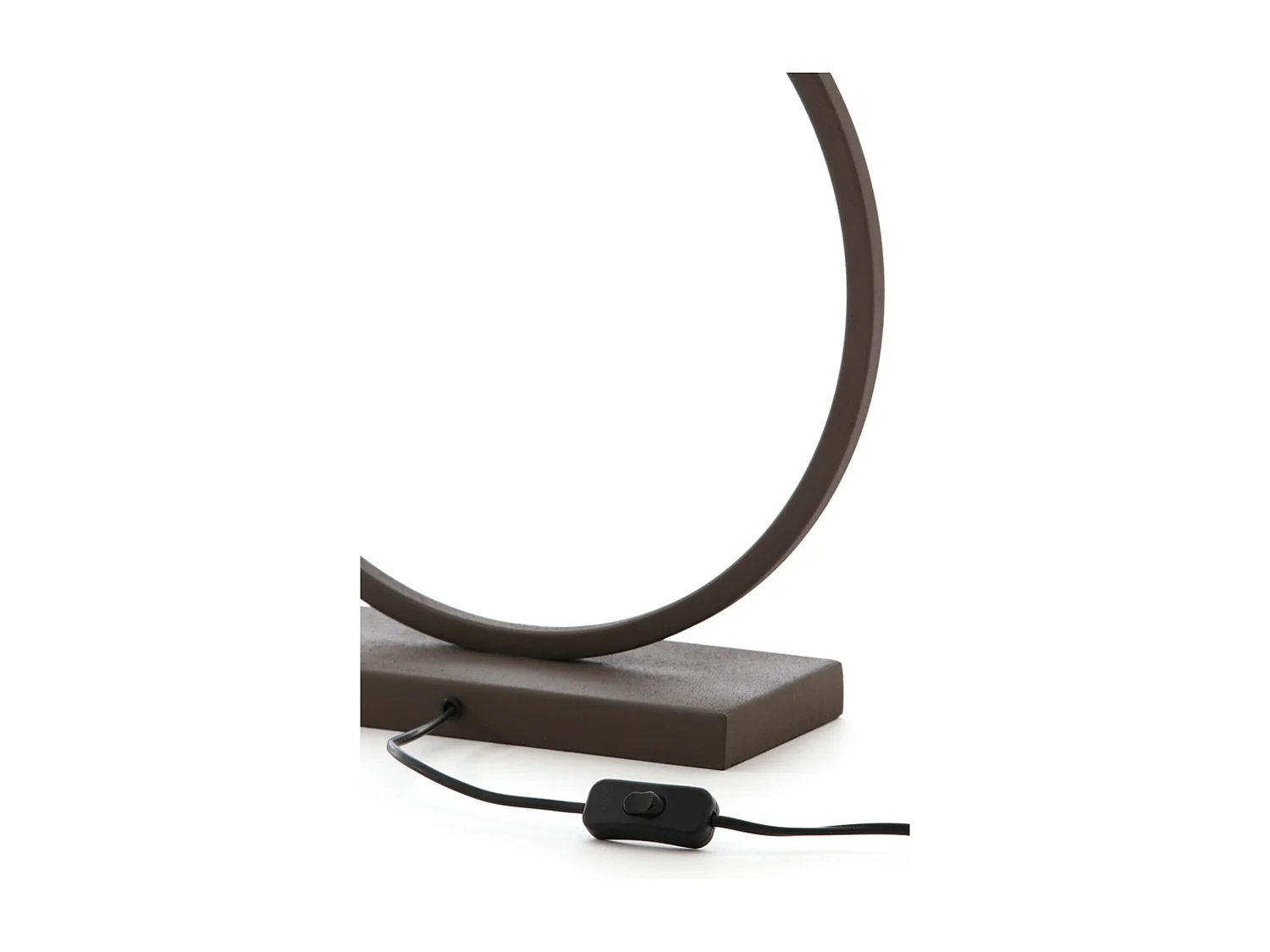 Pied de lampe LIVA - 40x12,5x52cm - Marron