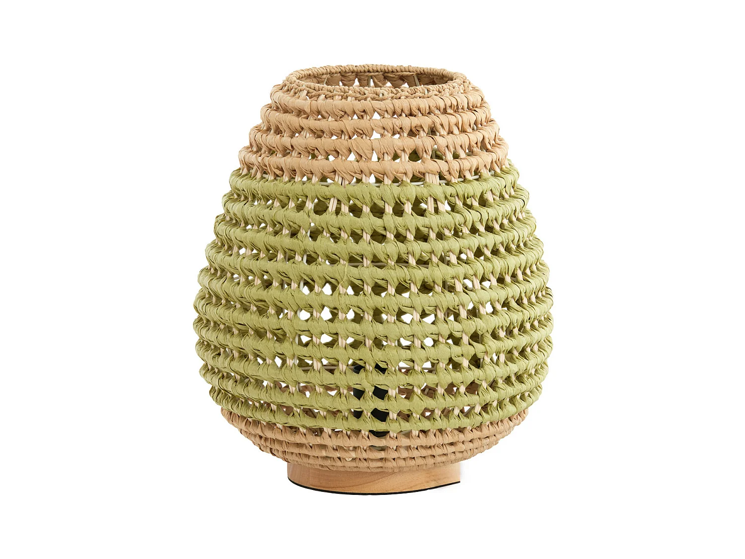 Lampe de table KALIPA - Ø32x34,5cm - Vert