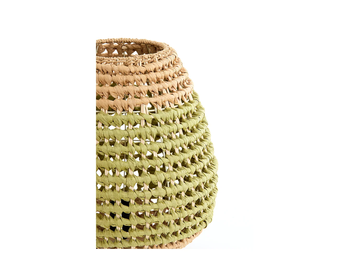 Lampe de table KALIPA - Ø32x34,5cm - Vert