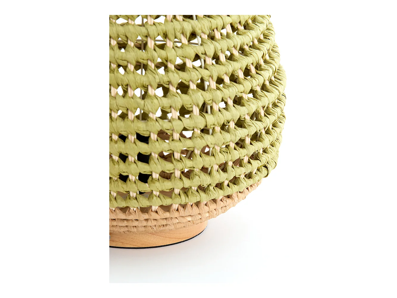 Lampe de table KALIPA - Ø32x34,5cm - Vert