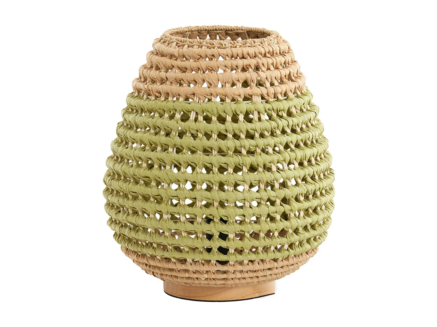 Lampe de table KALIPA - Ø32x34,5cm - Vert