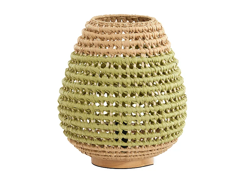 Lampe de table KALIPA - Ø32x34,5cm - Vert