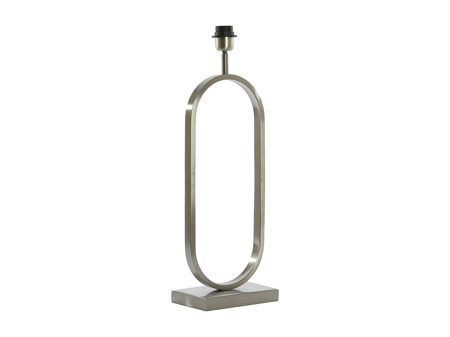 Pied de lampe JAMIRI - 20x13x55cm - Argent