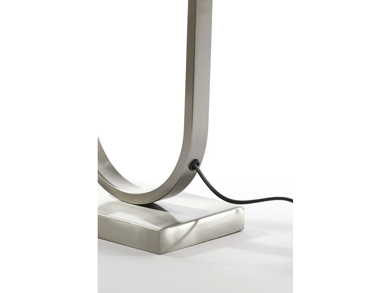 Pied de lampe JAMIRI - 20x13x55cm - Argent