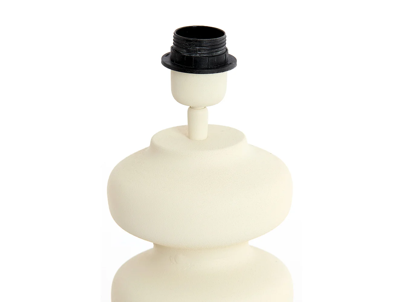 Pied de lampe SOROCA - Ø15x42cm - Blanc