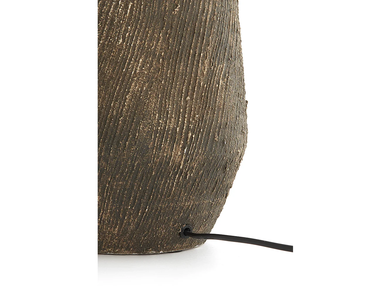 Pied de lampe KIDIRA - Ø18,5x49,5cm - Marron