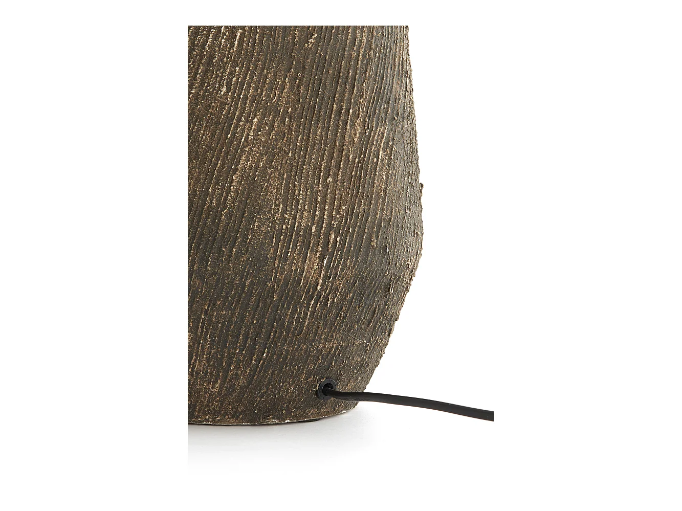 Pied de lampe KIDIRA - Ø18,5x49,5cm - Marron