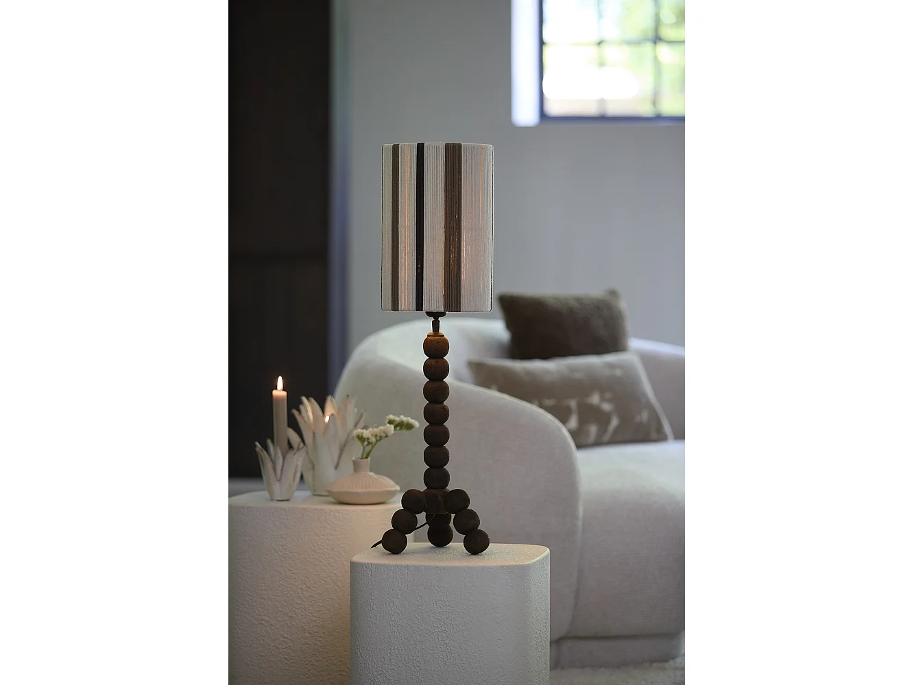 Lampvoet VEGLIO - Ø20x40cm - Bruin