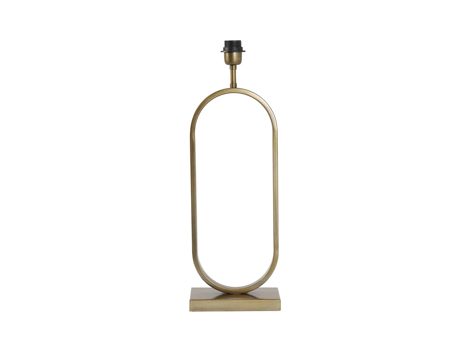 Pied de lampe JAMIRI - 20x13x55cm - Bronze