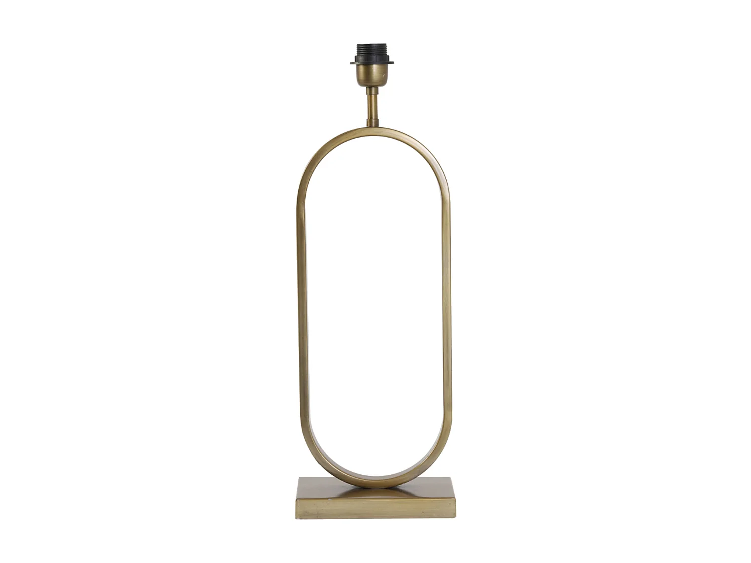 Pied de lampe JAMIRI - 20x13x55cm - Bronze