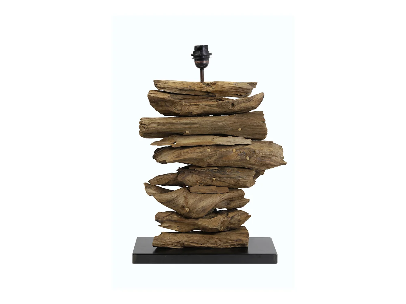 Lampvoet FURY - 46x17x60cm - Bruin