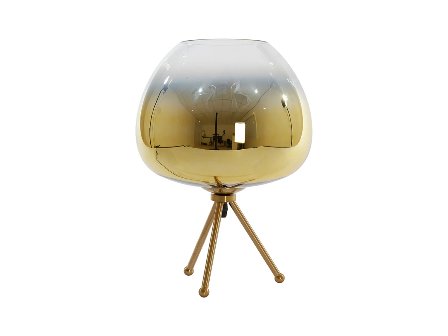 Tafellamp MAYSON - Ø30x43cm - Goud