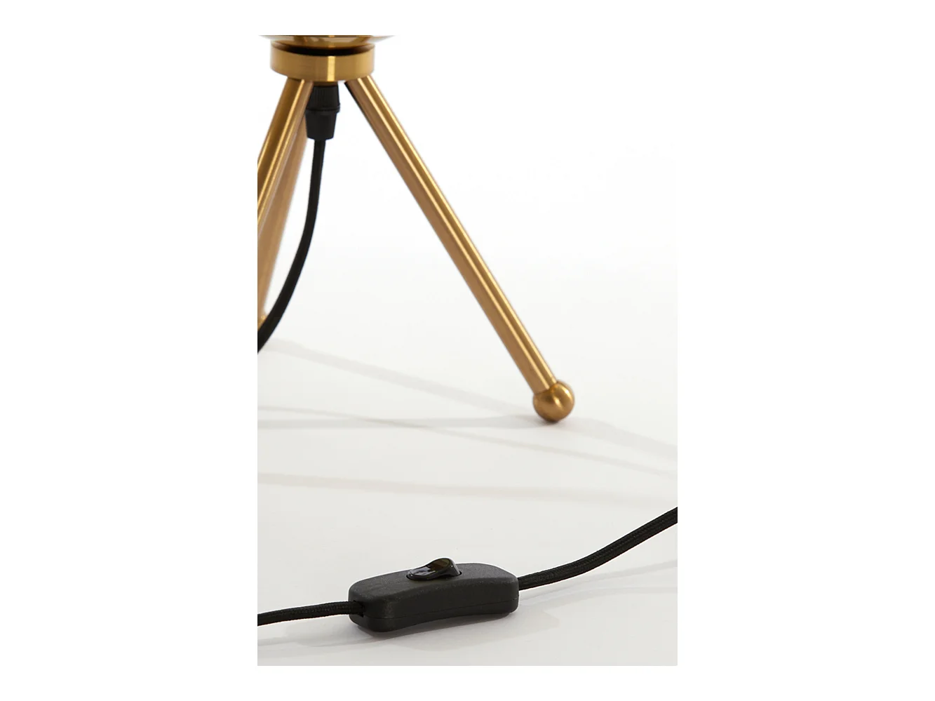 Lampe de table MAYSON - Ø30x43cm - Doré