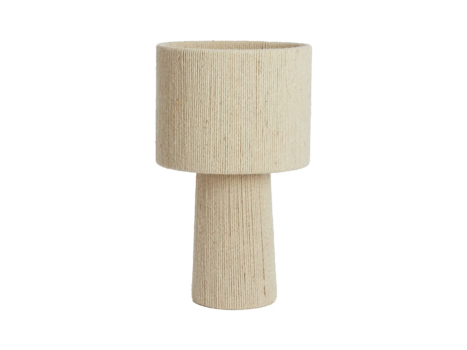 Lampe de table PITINO - Ø31,5x51cm - Marron