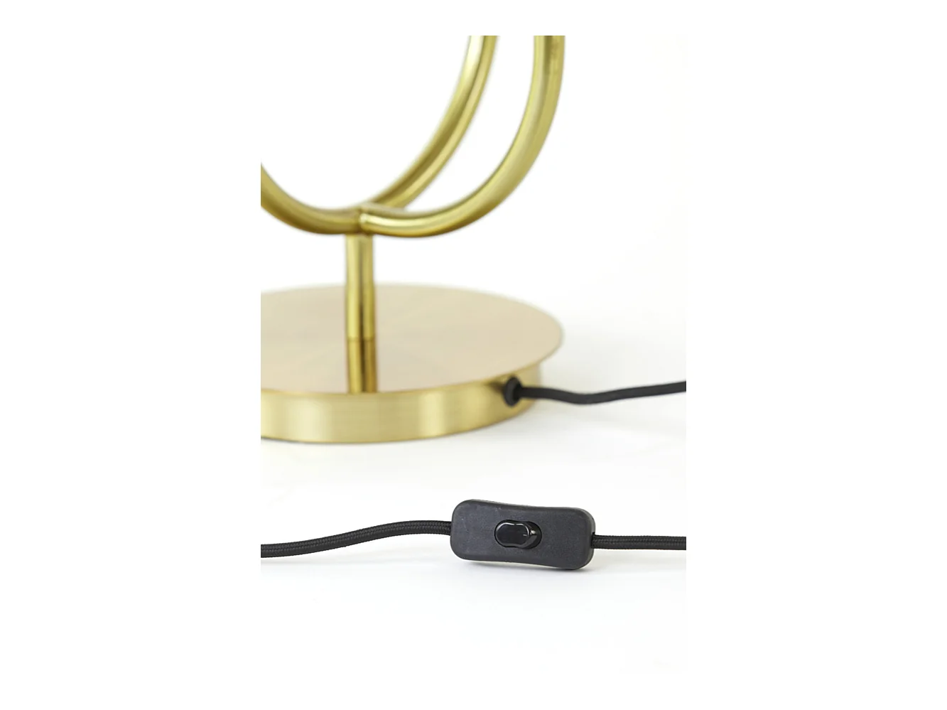 Tischlampe MAGDALA - 38x20x60cm - Braun