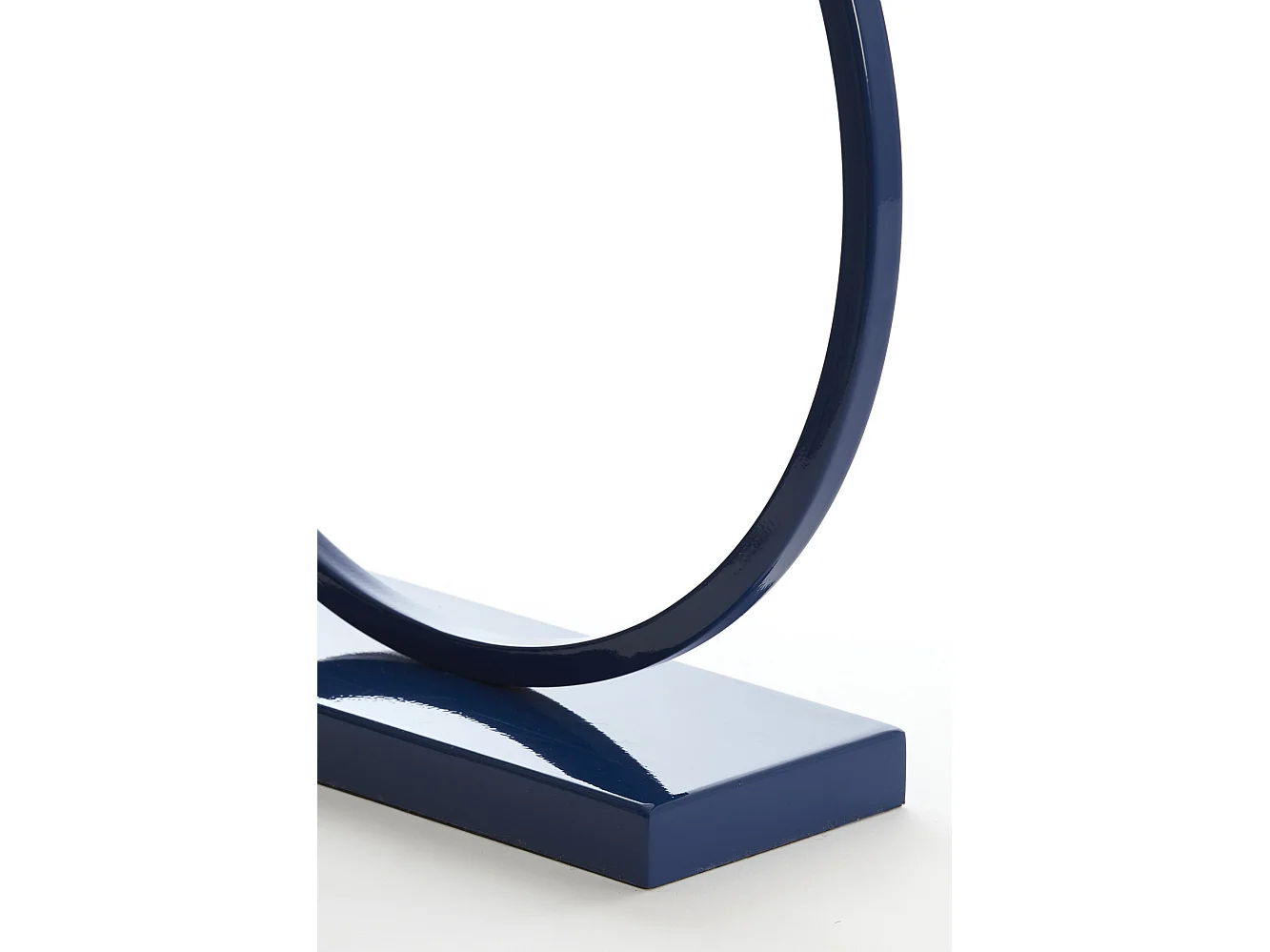 Pied de lampe LIVA - 40x12,5x48cm - Bleu