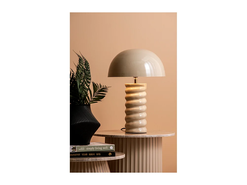 Lampe de table Gracio - Marron doux