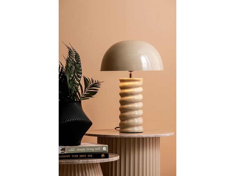 Lampe de table Gracio - Marron doux