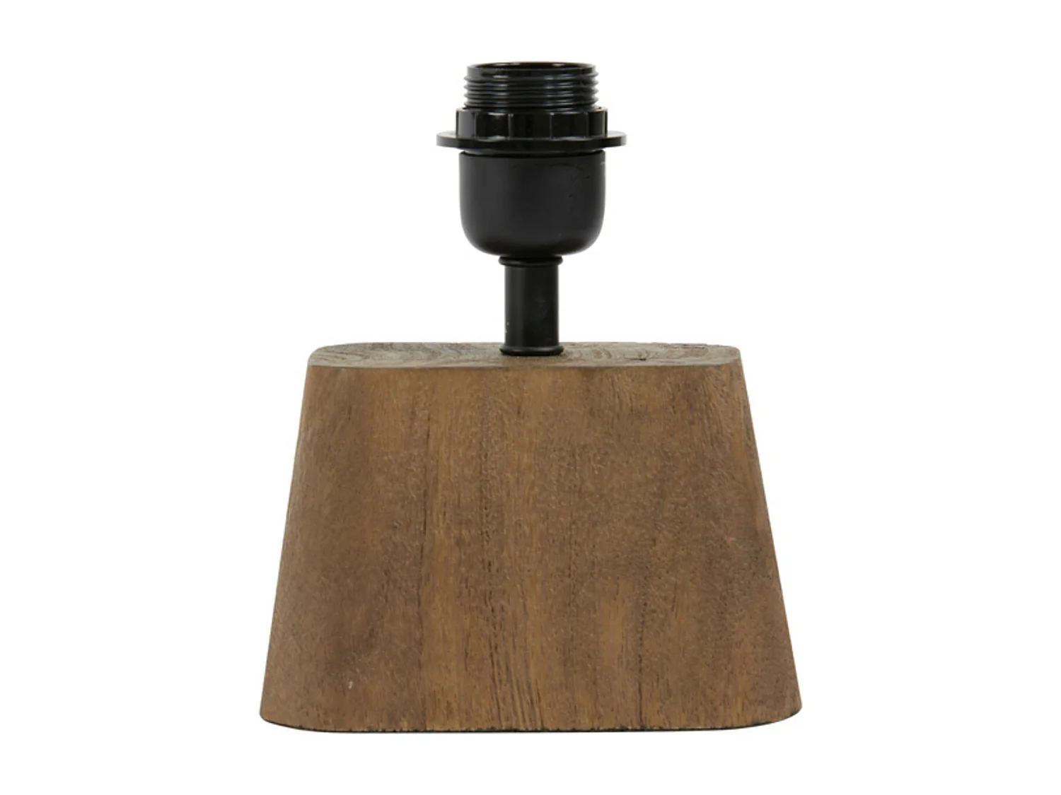 Pied de lampe KARDAN - 16x10x21cm - Marron