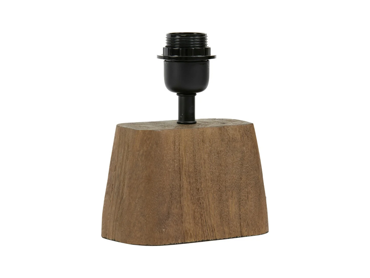 Pied de lampe KARDAN - 16x10x21cm - Marron