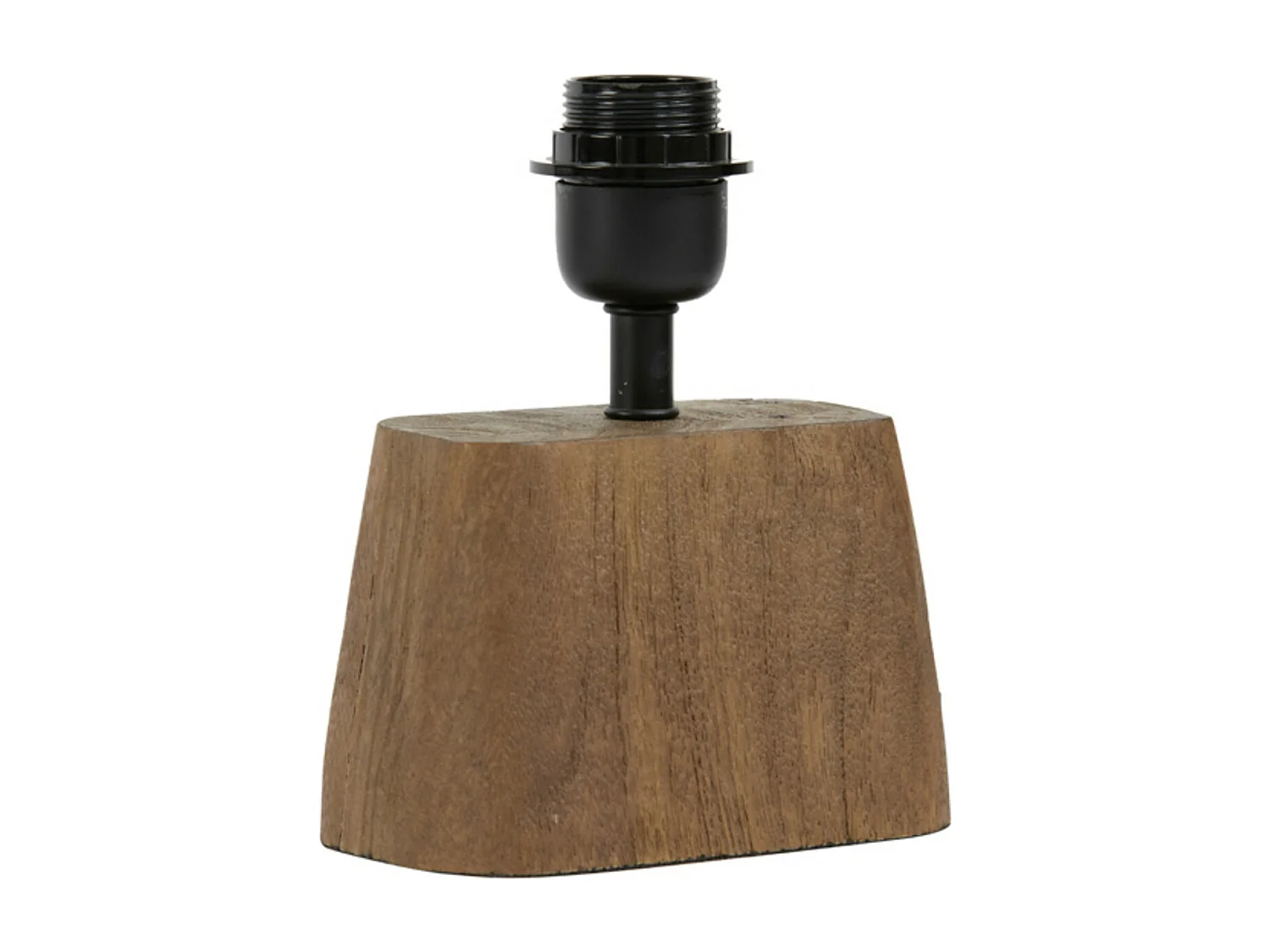 Pied de lampe KARDAN - 16x10x21cm - Marron