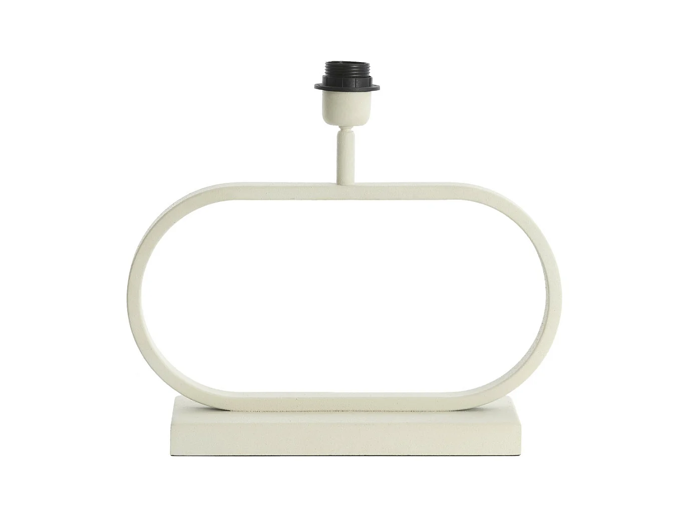 Pied de lampe JAMIRO - 37x13x29cm - Blanc