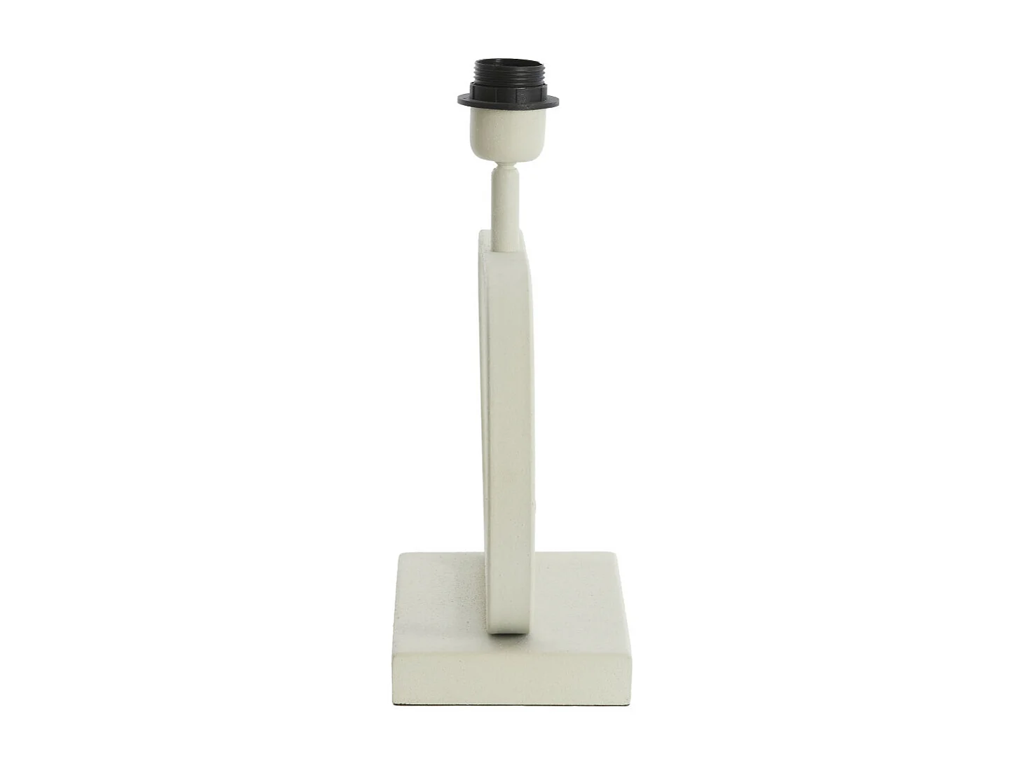 Pied de lampe JAMIRO - 37x13x29cm - Blanc
