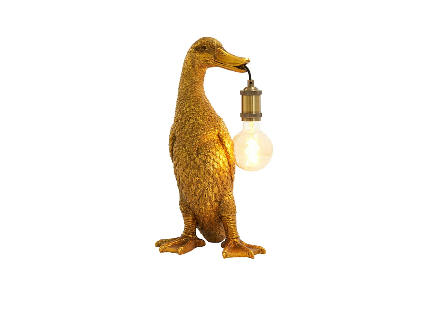 Lampe de table DUCK - 23,5x23x48,5cm - Bronze
