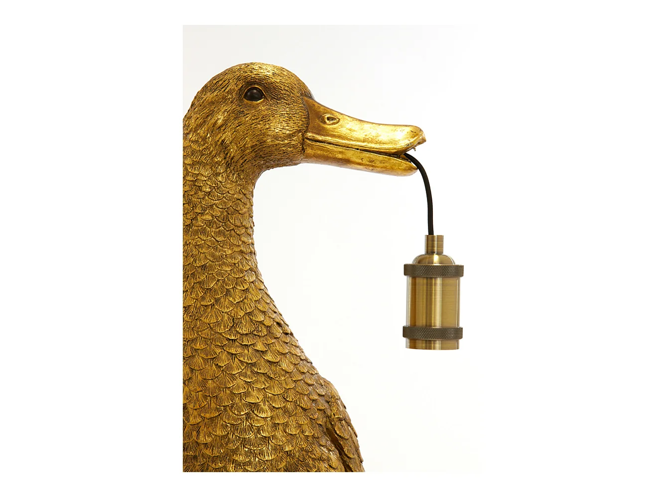 Lampe de table DUCK - 23,5x23x48,5cm - Bronze