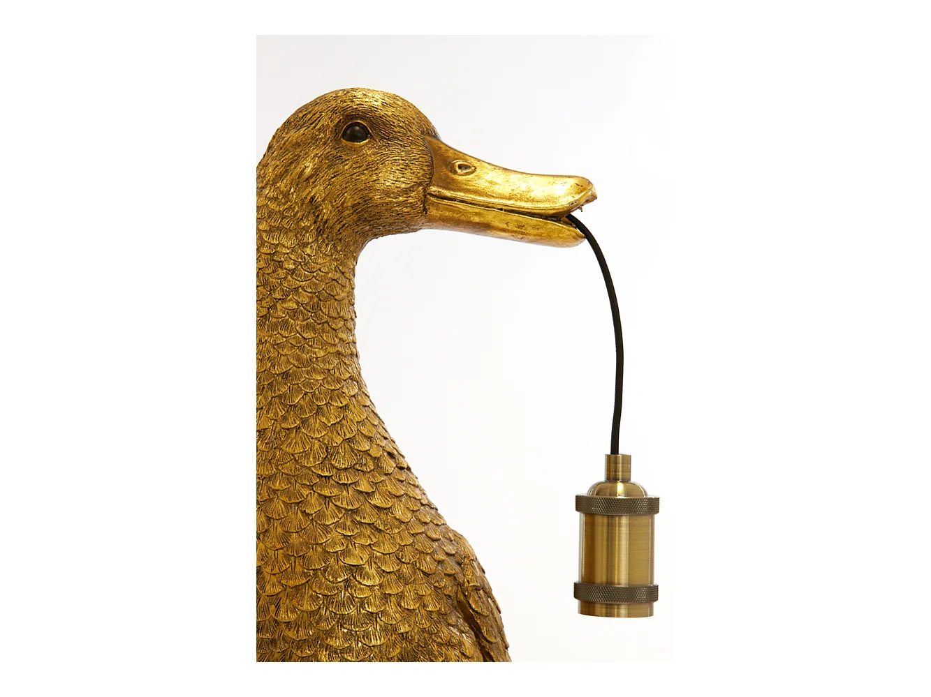 Lampe de table DUCK - 23,5x23x48,5cm - Bronze