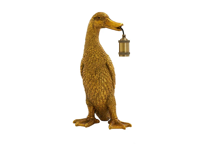 Lampe de table DUCK - 23,5x23x48,5cm - Bronze